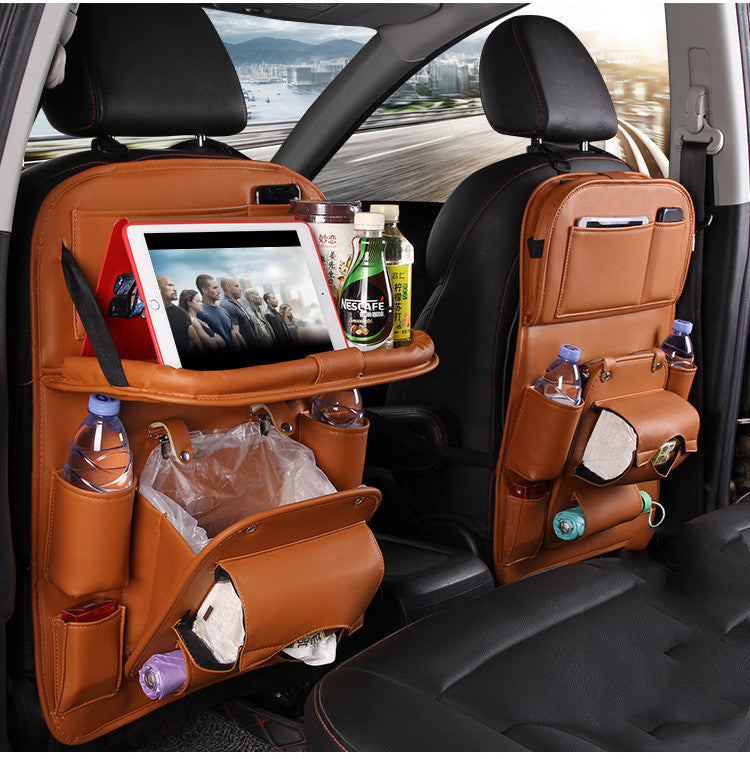 PU Leather Car Storage