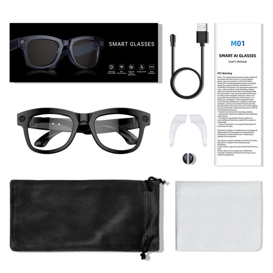 M01 HD Camera Smart Glasses